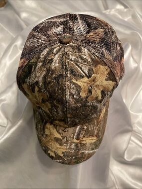 Signature Brown and Black Mesh Baseball Cap